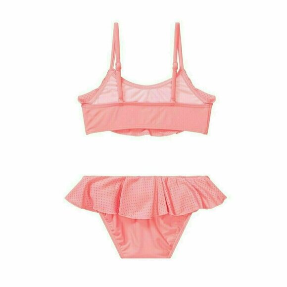 NEW Seafolly Sweet Summer Ruffled 2 piece Swimsuit Bikini Skirted Swim Bottom 5T - Picture 2 of 2